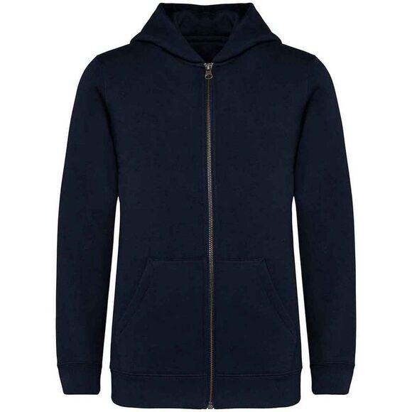 Native Spirit Childrens/Kids Full Zip Hoodie / Navy